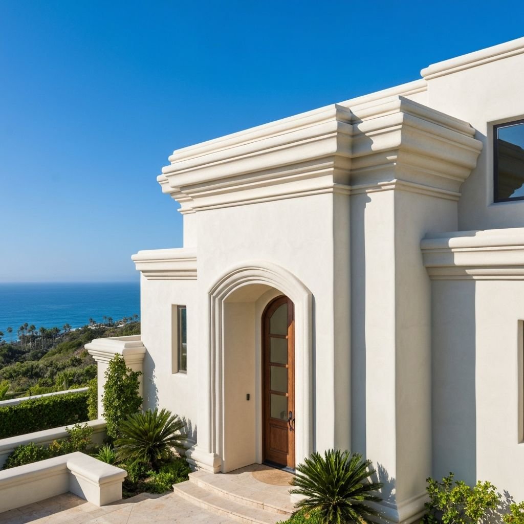 Professional stucco work